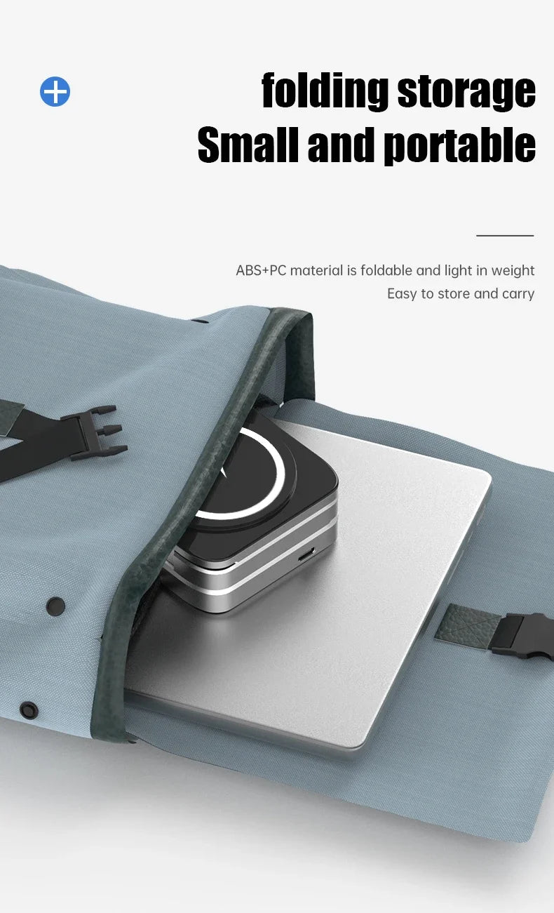 3-in-1 Foldable Magnetic Wireless Charging Stand