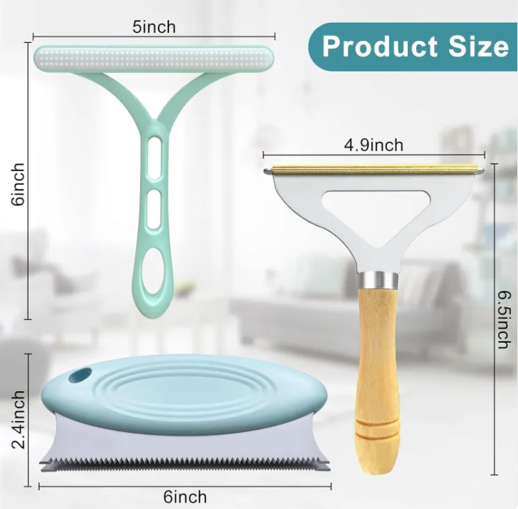 3-in-1 Pet Hair Remover Cleaning Kit